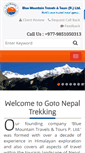 Mobile Screenshot of gotonepaltrekking.com